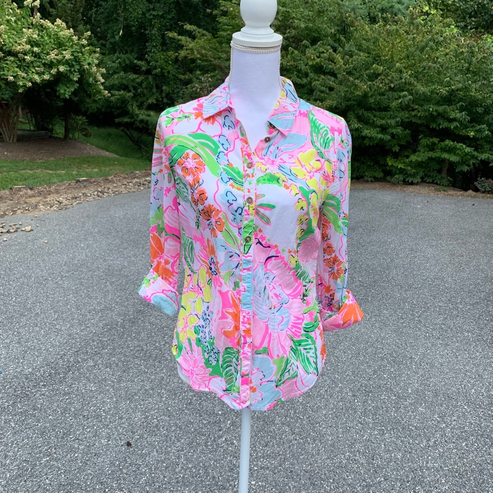 Lilly Pulitzer for Target Button Down